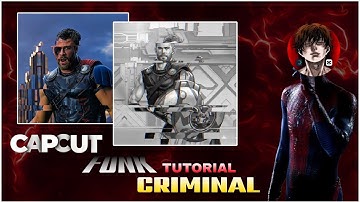 Funk criminal tutorial in capcut | ae like funk criminal tutorial in capcut