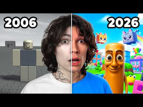 Le jeu Roblox le plus joué de CHAQUE ANNÉE