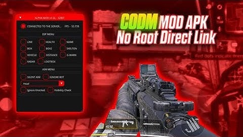 CODM IOS HACK V1.0.49! MOD MENU FOR COD MOBILE! CHEAT CODM IOS/ANDROID!GLOBAL AND GARENA!100% SAFE
