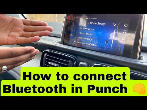 How To Connect Bluetooth In Tata Punch 2022 | Bluetooth Setup Process In Tata Punch |