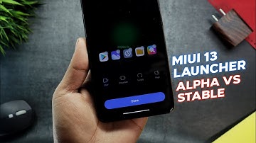 Miui 13 System Launcher Update - MIUI 13 Stable Launcher Vs Alpha Launcher