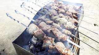 Сочный шашлык из свинины (свиной шеи) Лучший рецепт маринада Сочный шашлык из свинины (свиной шеи) Лучший рецепт маринада