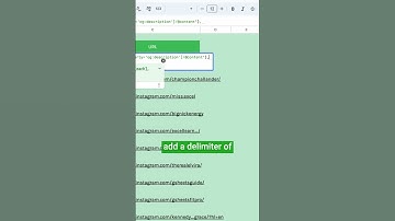 Scrape Instagram Follower Count in Google Sheets