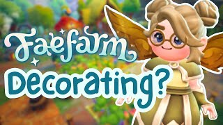 HOW GOOD is the DECORATING SYSTEM in FAE FARM? | review & guide