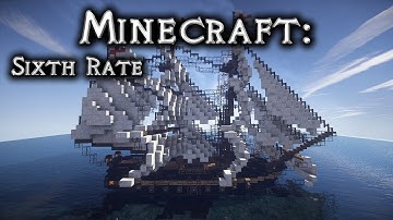 Minecraft: Sixth Rate Ship of the Line Tutorial