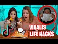 Probando Retos Virales de TIK TOK 😱 ¿Funcionan? 🔥LIFE HACKS de TikTok VIRALES