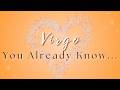 Virgo ♍ | You Already Know Which One Feels Right… But You’re Still Deciding | Energy Check-In