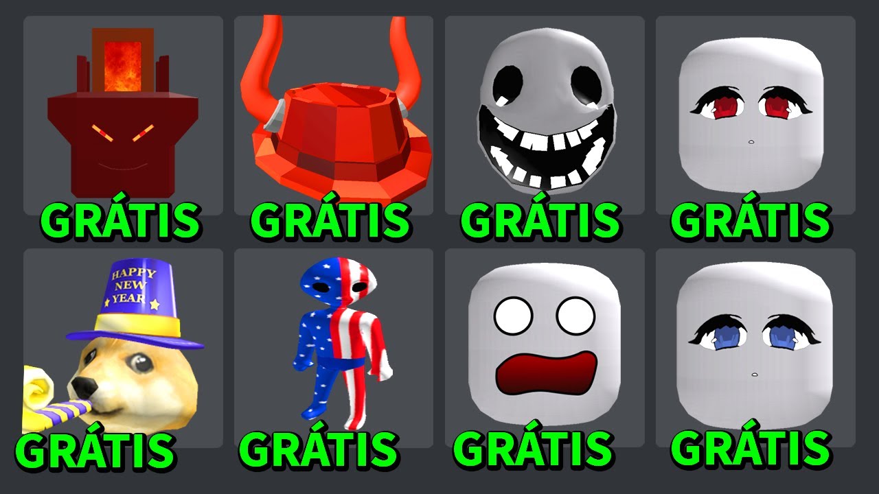 CORRE! COMO PEGAR 19 ITENS GRÁTIS NOVOS muito LINDOS no ROBLOX! 