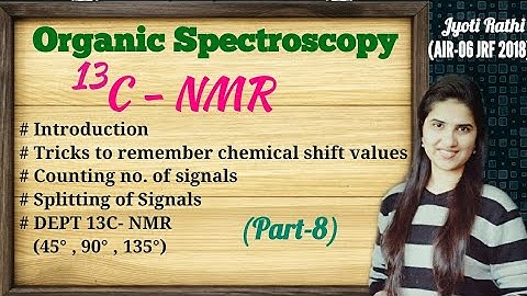 C13 NMR Spectroscopy|Carbon13 NMR Spectroscopy Number of signals Practice problems in Hindi(Part-8)