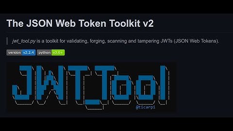 Tampering JSON WEB TOKEN with jwt_tool