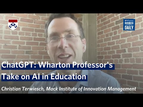 ChatGPT: Wharton Professor Christian Terwiesch’s Take on OpenAI's Tool