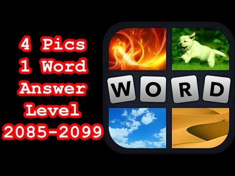 4 Pics 1 Word - Level 2085-2099 - Hit level 2100! - Answer