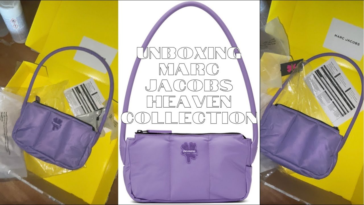 MARC JACOBS HEAVEN COLLECTION UNBOXING NYLON SHOULDER BAG YouTube