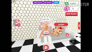 Making my Kitsune pet a house in adopt me PART 2