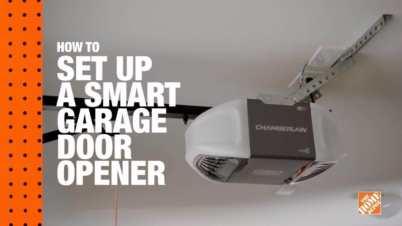 How to Set Up a Smart Garage Door Opener - YouTube
