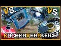 Vergleich: Hobokocher vs. Trangia vs. Gaskocher vs. Esbitkocher  - Outdoor Bushcraft Survival Kocher