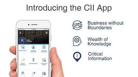 Introducing New CII App