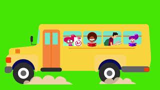 Школьный автобус | school bus | Футажи для видео | Хромакей | green screen | ФутаЖОР