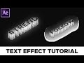 Modern Text Effect - After Effects Text Animation Tutorial | Trendy &amp; Creative Text Effect