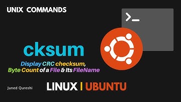 How to Verify Data Integrity of Source File and Transferred File | cksum Command in Linux
