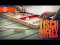 Tisch Hockey selbst gebaut - Passe-Trappe - Slingshot Hockey Board Game - SlingPuck - easy diy