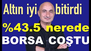 Altın neden yükseldi | Kurultay Davası rallisi! | % 43,5 faiz nerede | Borsa coştu