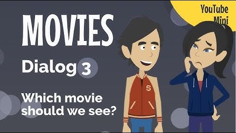 Deciding on Which Movie to See - Easy English Mini Dialog (with captions in Part 2 of this video)