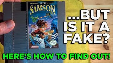 Little Samson NES cartridge opening