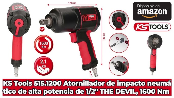 PISTOLA DE IMPACTO NEUMATICA 1/2 1600NM