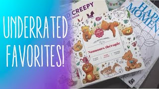My favorite underrated coloring books and artists!