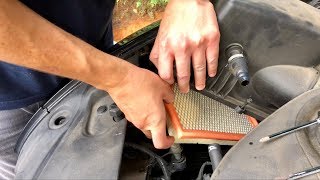 How To Jeep Cherokee Engine Air Filter Replacement Installation 2014-2018 Kl