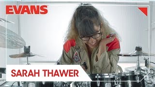 Sarah Thawer: Percussion Test Subject ST-001 | Evans Drumheads