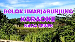 KARAOKE - DOLOK SIMARJARUNJUNG | NADA CEWEK