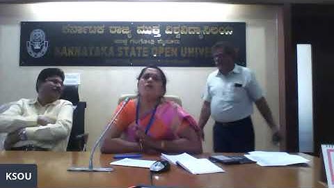 Day 2 - Online Induction Program for Students of 2020-21- KSOU - Session - 1