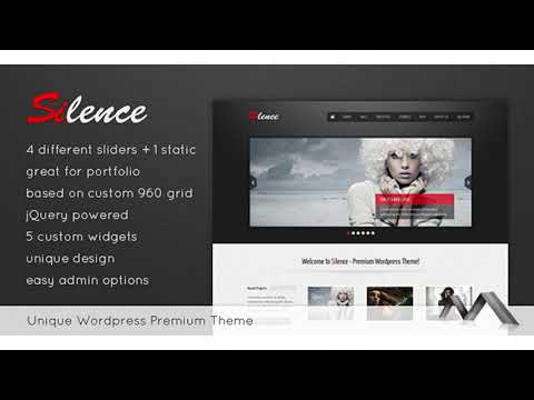 Silence Wordpress Theme | Themeforest Website Templates and Themes