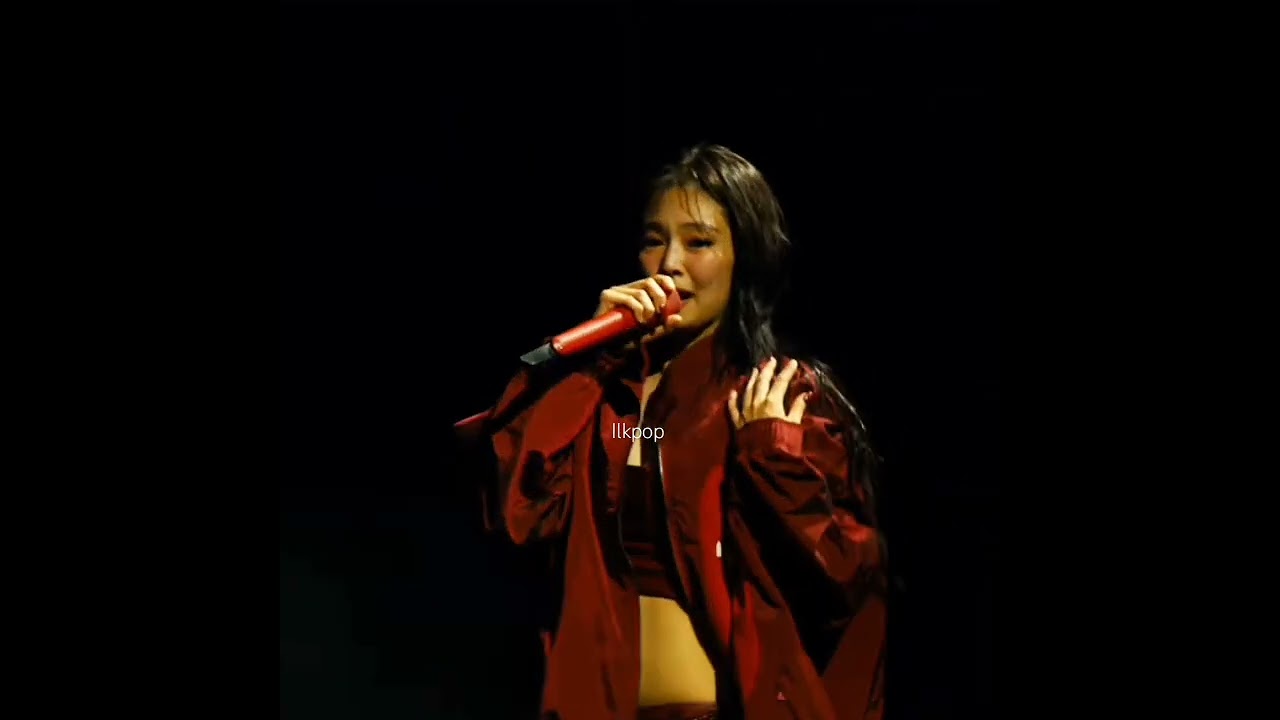 Jennie was abt to cry 😢 