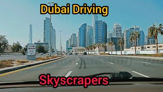 4K Dubai Driving Tour from JLT. SKYSCRAPERS IN DUBAI. Word tallest building in Dubai. Visit Dubai