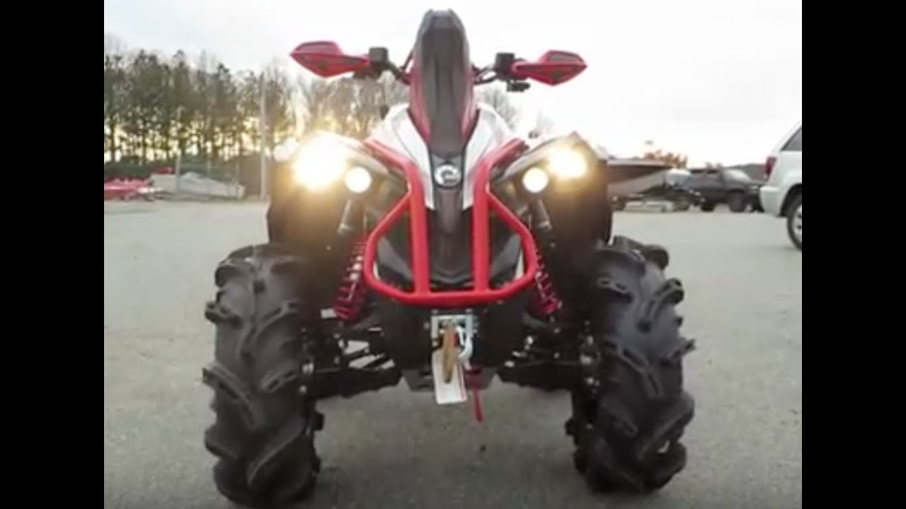 2016 Can Am Renegade Xmr 1000 Red Review Youtube