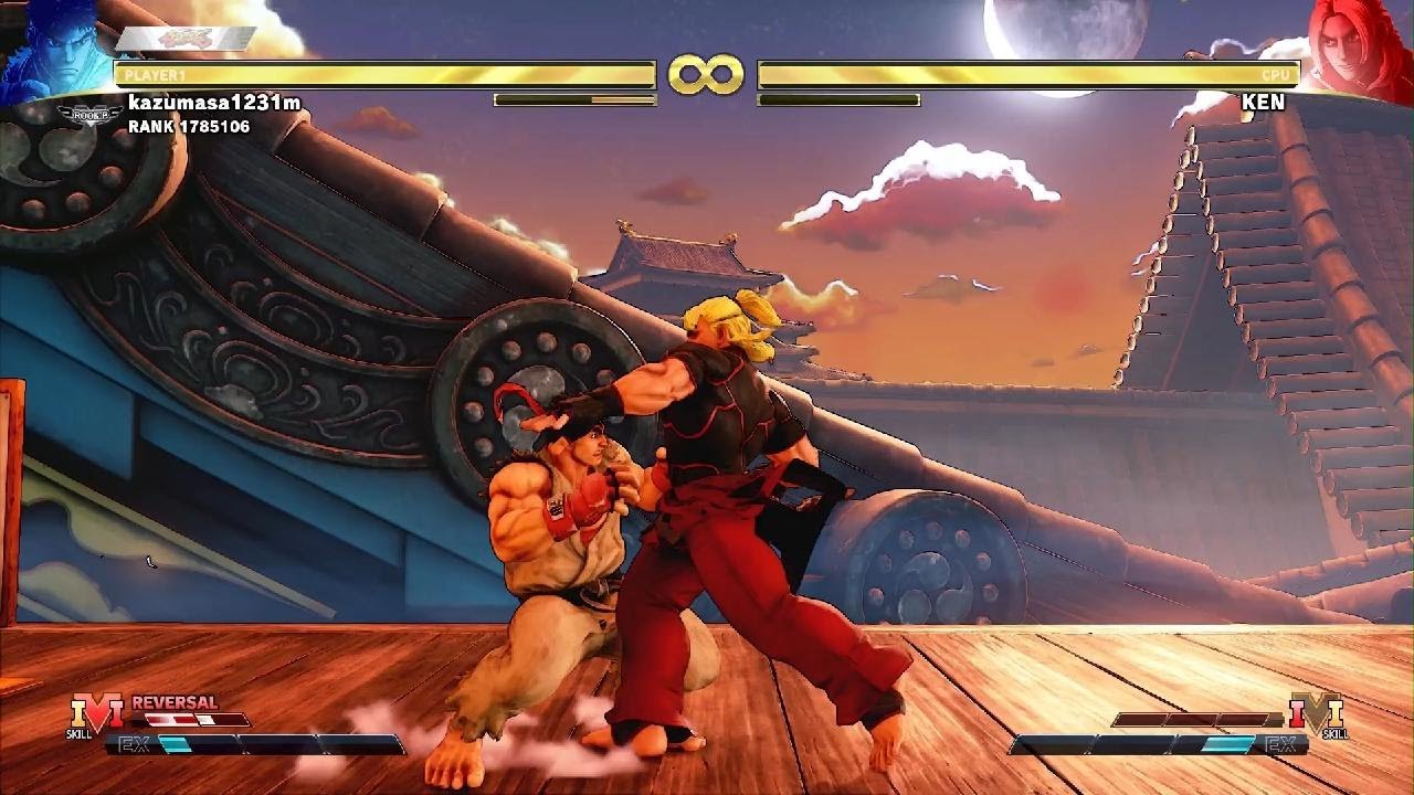 ストリートファイターV　プレイ