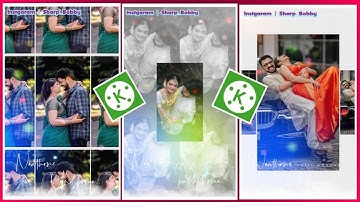 How to Create Trending New lyrical Slideshow WhatsApp Status Video Editing in Kinemaster Telugu