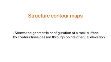 # Stratigraphy theory lecture 3 (Stratigraphic maps)