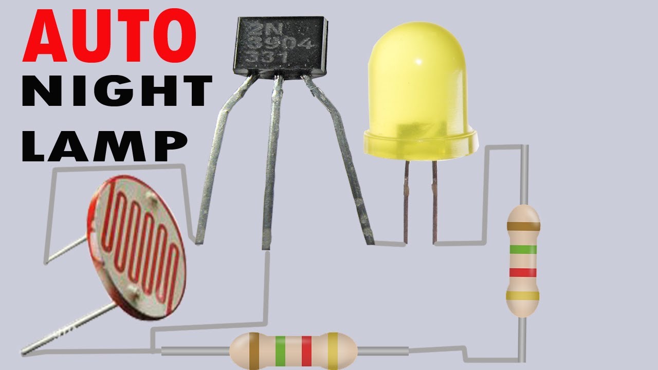 Automatic Night Bulb Using Ldr - YouTube