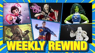 Weekly Rewind! Ep69: Star Wars Marvel Legends My Hero Academia S.H. Figuarts MAFEX Mezco News!