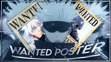 Wanted Poster effect tutorial |Capcut tutorial | Manga edit effects | Cool manga edit effect capcut