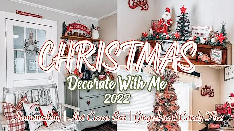 CHRISTMAS HOMEMAKING 2022 | DECORATE WITH ME | Hot...