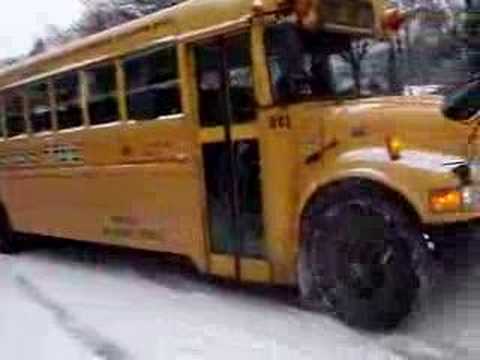 stuck in snow - YouTube