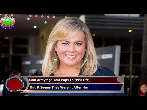 Sam Armytage Told Paps To “Piss Off”, But It Seems They Weren’t After Her
