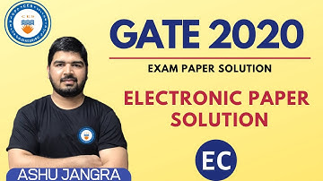 GATE 2020 ECE SOLUTION