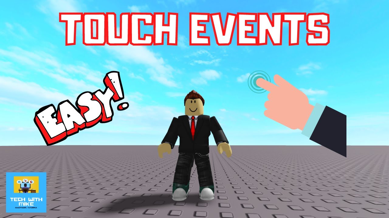 Roblox Studio Tutorial Touch Events Youtube - roblox wiki ontouched