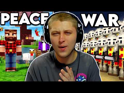 GREATEST Minecraft Video Ever! 1000 Players Simulate Civilization: Rich & Poor REACTION
